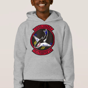 Air Ce 75th Fighter Squadron Insigna Tiger Haie Hoodie