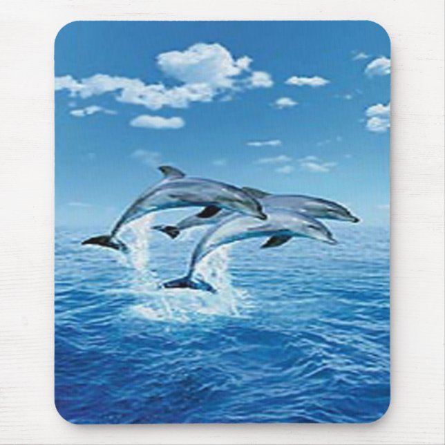 Air Dolphins Mouse Pad Mousepad (Vorne)