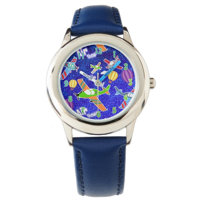 Air Flugzeug eWatch Armbanduhr (Vorderseite)