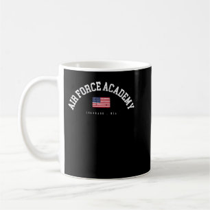 Air Force Academy CO American Flag USA City Name P Kaffeetasse