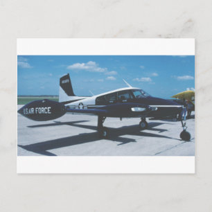 Air Force Blue Canoe Postkarte
