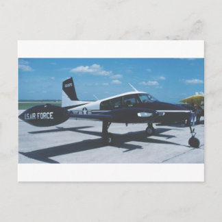 Air Force Blue Canoe Postkarte
