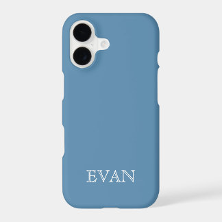 AIR FORCE BLUE Solid Background iPhone X Fall