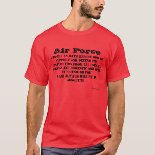 Air Force OathT-Shirt-T - Shirt