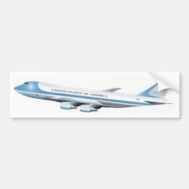 Air Force One Autoaufkleber (Vorne)