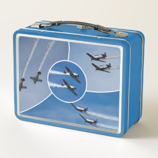 Air Force Thunderbirds und TITAN Aerobatic Team Metall Brotdose