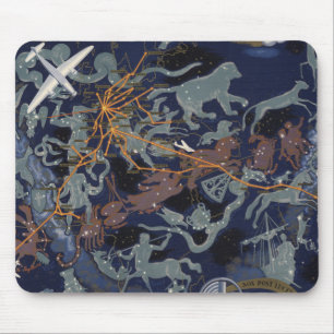 Air France: De nuit et de jour dans tous les ciel Mousepad