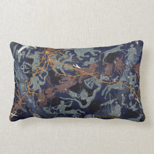 Air France: De Nuit und de Jour dans tous les ciel Lendenkissen