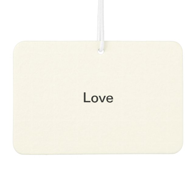 Air Freshener Autolufterfrischer (Vorderseite)