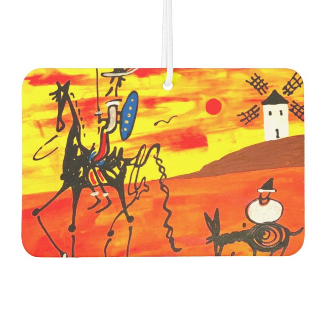 Air Freshener Don Quixote Autolufterfrischer (Vorderseite)