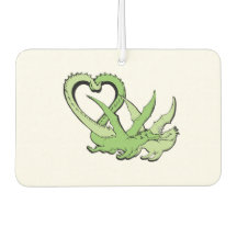 Air Freshener Dragons Couple Schwanz der Liebe Her