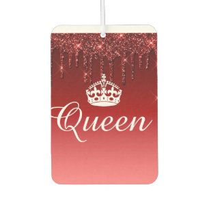 Air Freshener - Queen Crown Tropfen Glitzer Deep R Autolufterfrischer