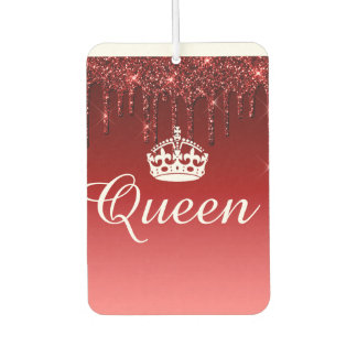 Air Freshener - Queen Crown Tropfen Glitzer Deep R Autolufterfrischer