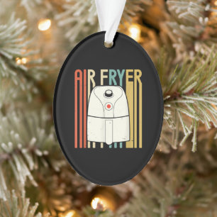 Air Fryer Master Cook Food Retro-Huhn Ornament