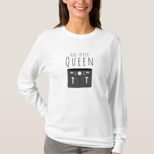 Air Fryer Queen Chef Koch T-Shirt
