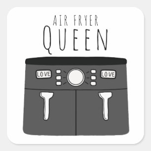 Air Fryer Queen Sticker