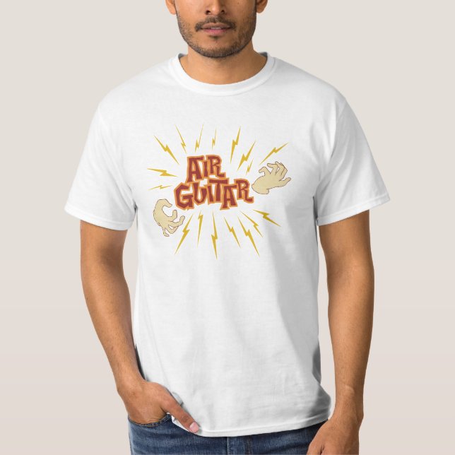 Air Guitar T - Shirt v.1 (Vorderseite)