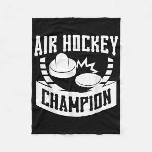 Air Hockey Funny T - Shirt.png Fleecedecke