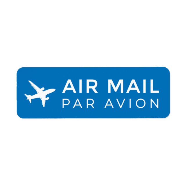 AIR-MAIL AVION 飛 ア ス 行機エJETZT (Vorne)