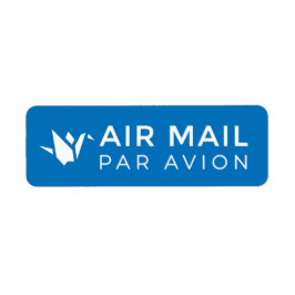 AIR MAIL PAR AVION 折 エ ア り 鶴 鳥 シ Origami vogel