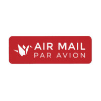 AIR MAIL PAR AVION 折 エ ア り 鶴 鳥 シ Origami vogel