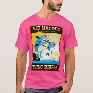 Air Malolo Flying Sharks Big Island Tours T-Shirt