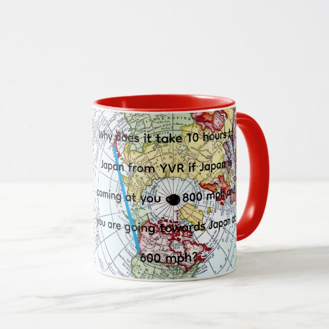 Air Map Tasse (VorderseiteRechts)