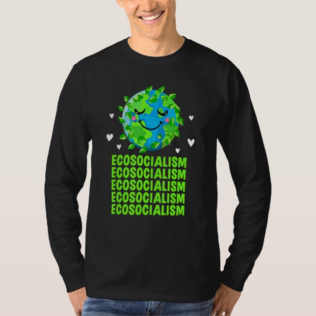 Air Pollution Is Not a Joke Ecology Trees Ecosyste T-Shirt (Vorderseite)