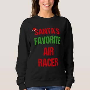 Air Racer Funny Pajama Weihnachten Sweatshirt