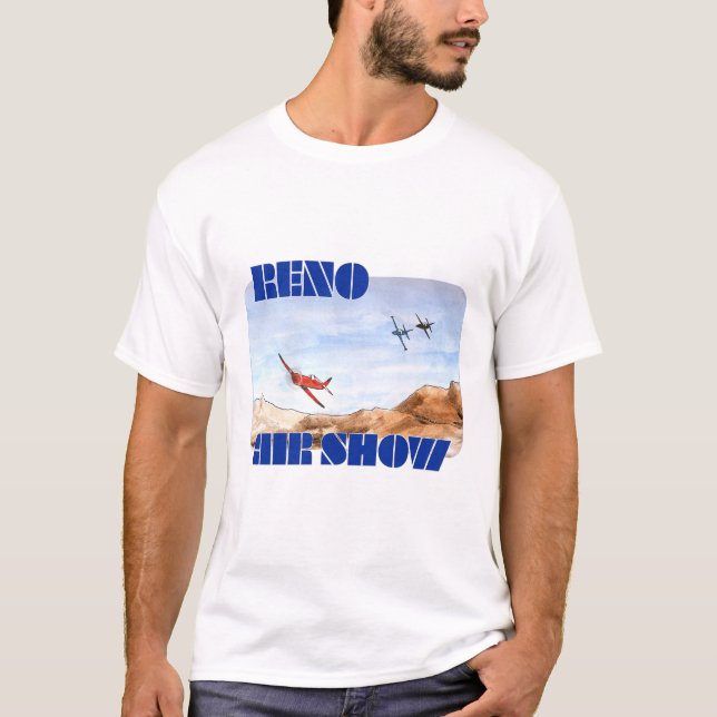 Air Racing, Sky Racing in Reno, Nevada T-Shirt (Vorderseite)