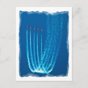 Air Show in San Francisco Postkarte