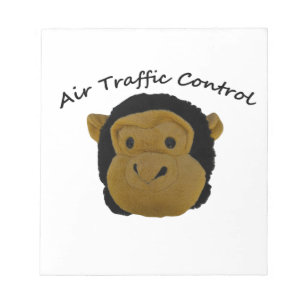 Air Traffic Kontrolle lustige Geschenke. Notizblock
