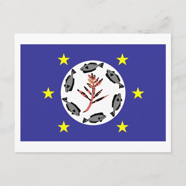 Airai Flag Postkarte (Vorderseite)
