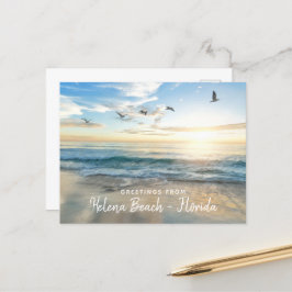 Airbnb Beach House Foto Guest Marketing Postcard Postkarte