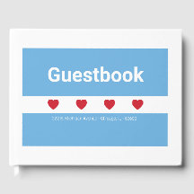 Airbnb | Gästebuch | Chicago | weiß