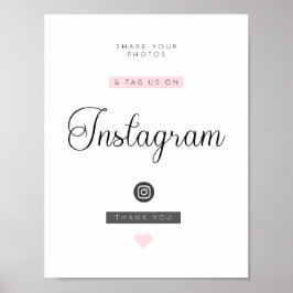 Airbnb/Vacacation Rental Social Media Sign Poster