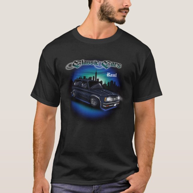 Airbrush Classic Car Serie Blazer T - Shirt (Vorderseite)