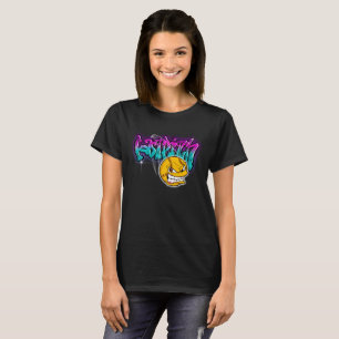 Airbrush Fastpech Graffiti Softball T - Shirt