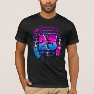Airbrush personalisiert Class 2023 T - Shirt #4