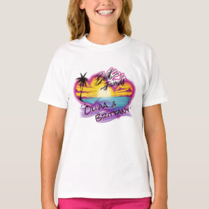 Airbrush-T - Shirt mit individualisierbarem Design