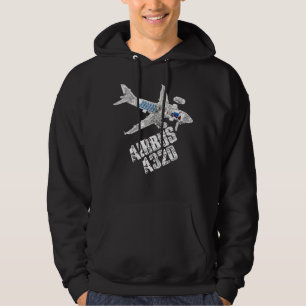 Airbus A320-Flugzeug-Cutaway-Pilot Gi Hoodie