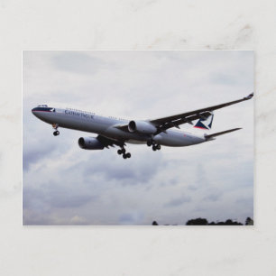 Airbus A330 Postkarte