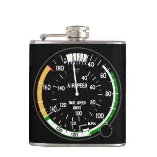 Aircraft Airspeed Indicator Flachmann