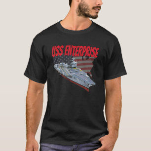 Aircraft Carrier USS Enterprise Veteran Day Grandl T-Shirt