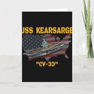 Aircraft Carrier Uss Kearsarge Cv-33 Veteranentag Karte