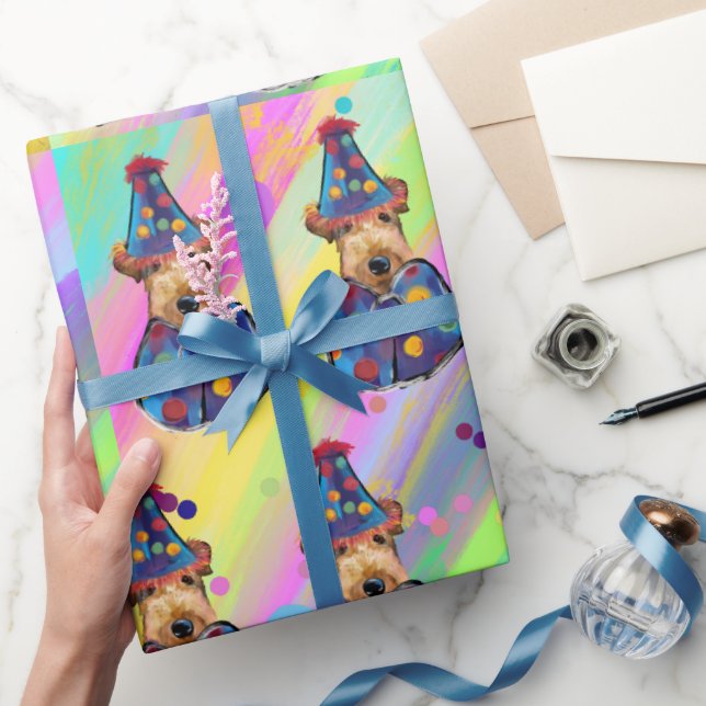AIRDALETERRIER            GESCHENKPAPIER (Schenken)