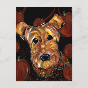 AIRDALETERRIER POSTKARTE