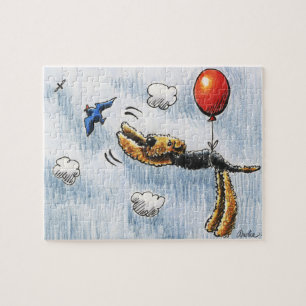 Aire-Balloon Airedale Terrier Puzzle