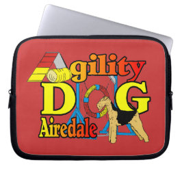 Airedale_Agility Laptopschutzhülle