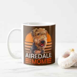Airedale Airedale Terrier Mutter Mutter Mutter  Kaffeetasse